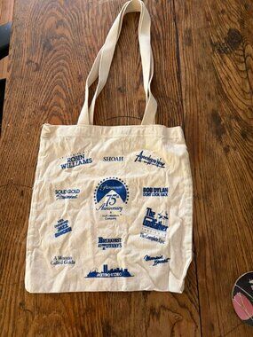 75th Anniversary of Paramount Pictures Vintage Tote Bag